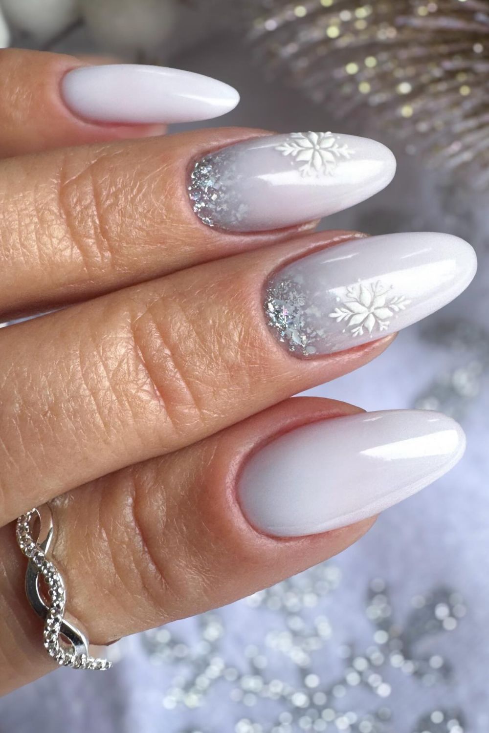 Icy Ombré Shimmer
