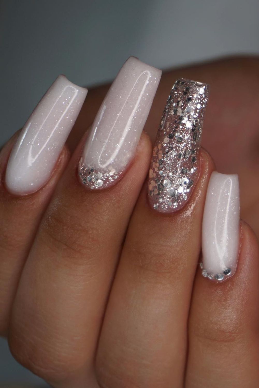 Glittered Accent Touch