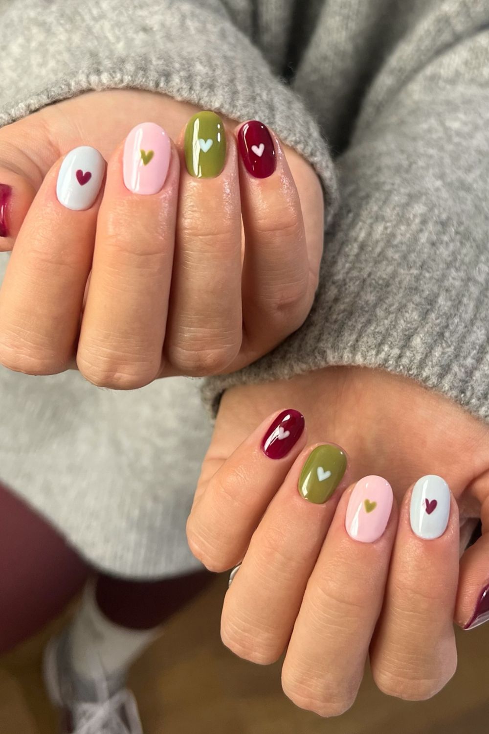 Multicolor Heart Tips