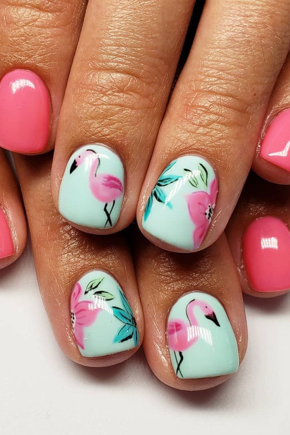 Flamingo Mint Pop