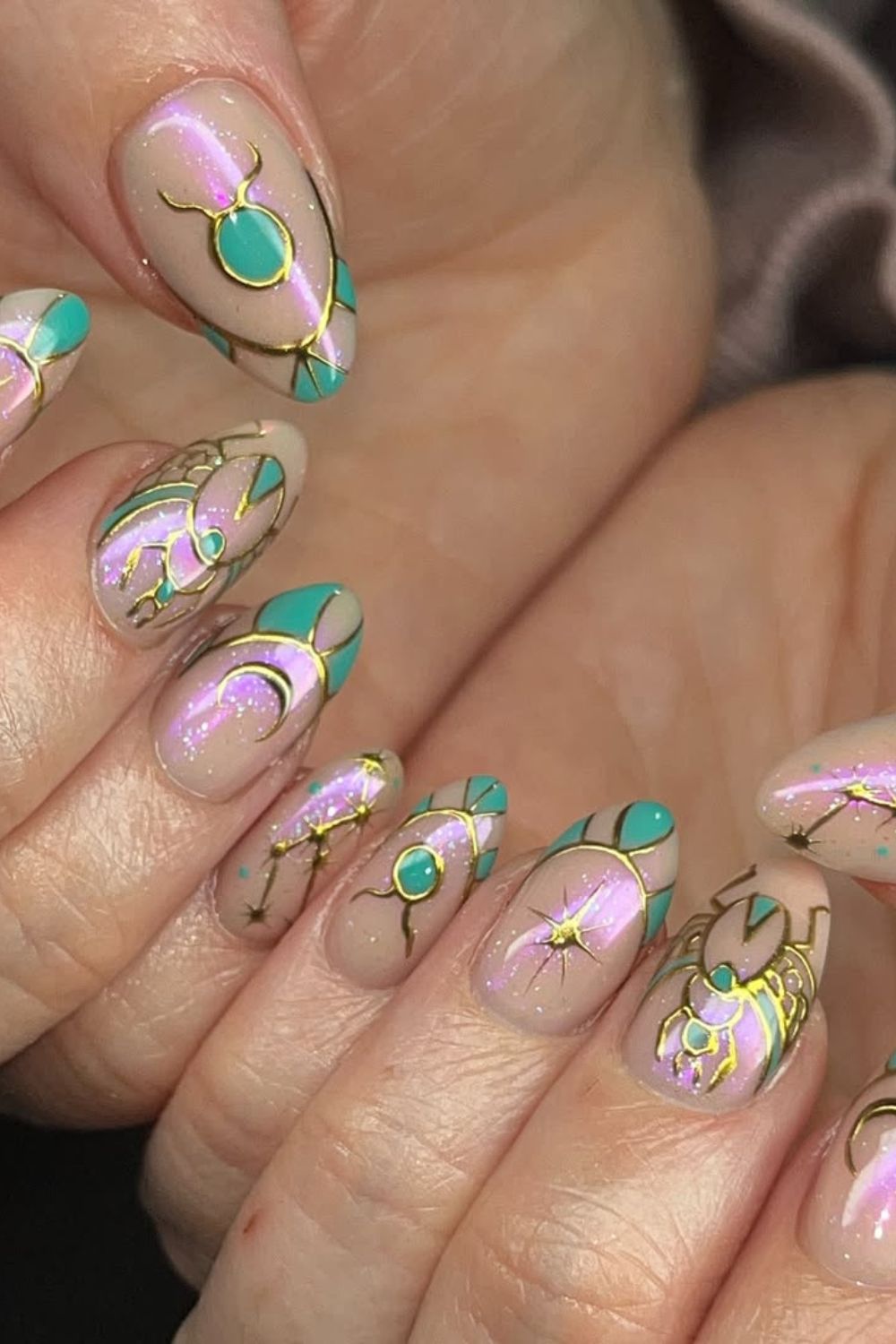 Iridescent Beetle Glam