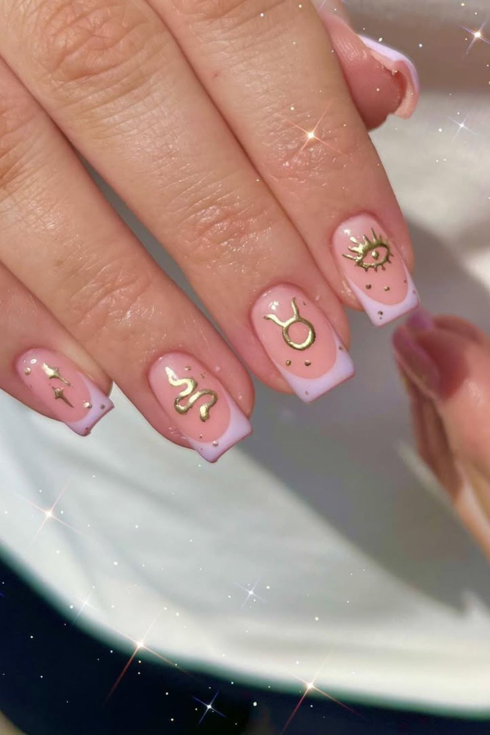 Golden French Symbols