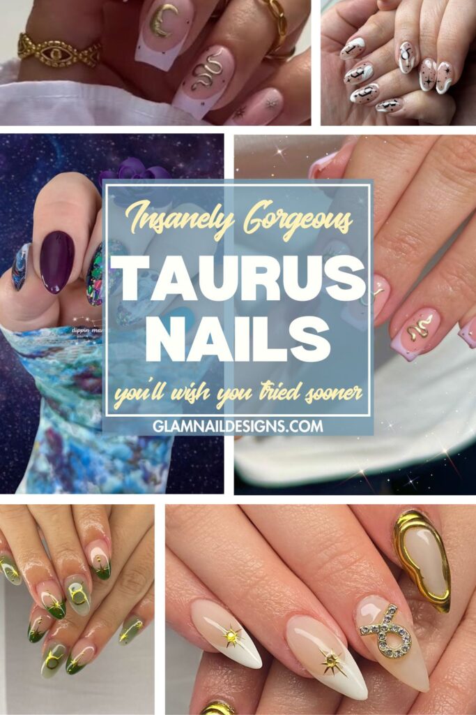 taurus nails_pinterest