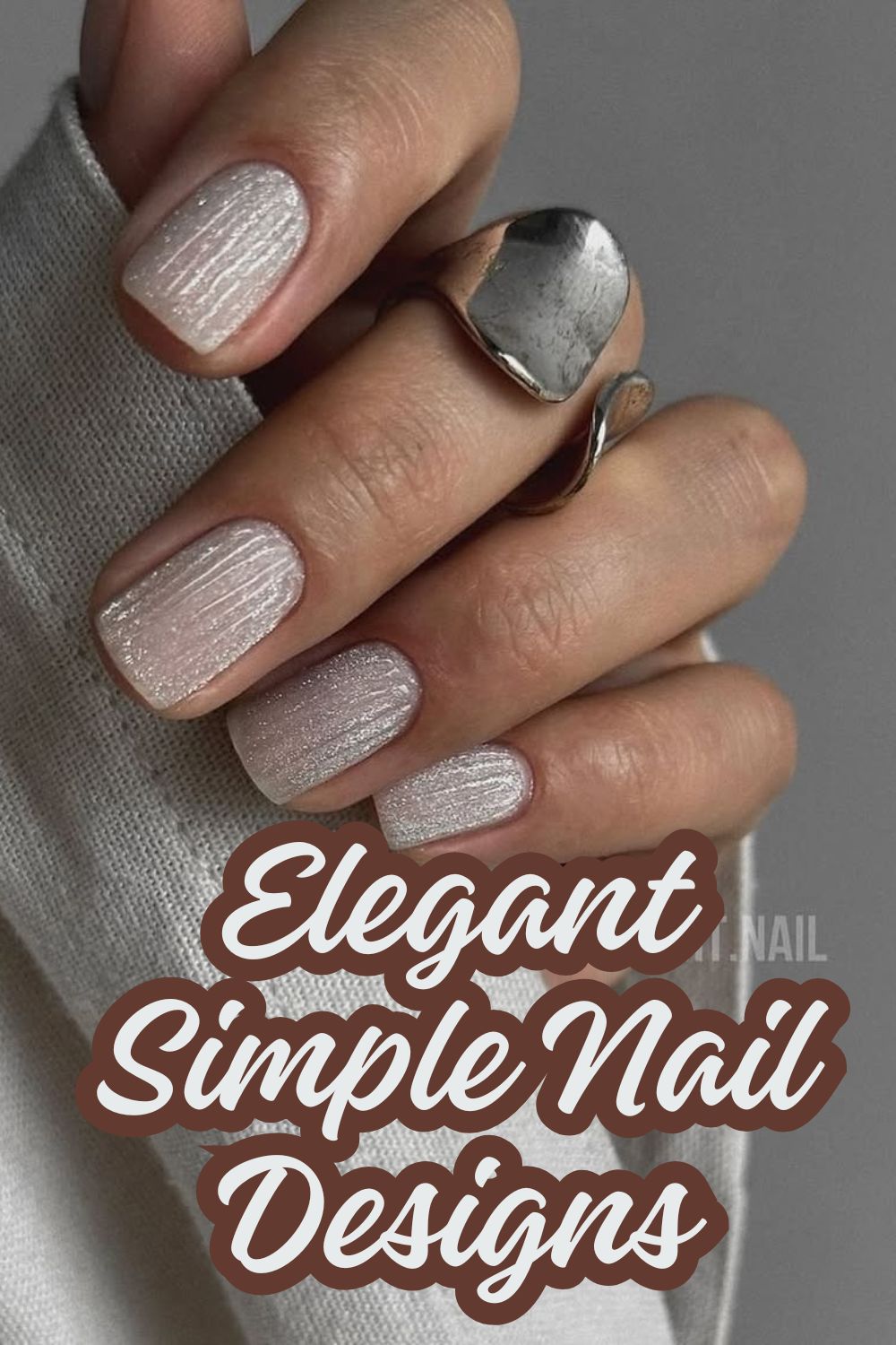 Textured Silver Shine