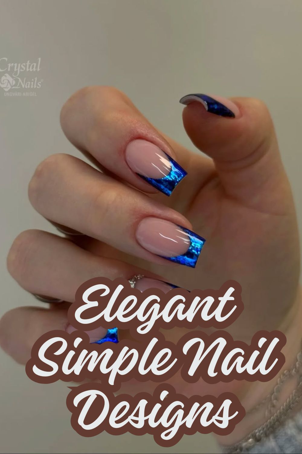 Blue Chrome Tips