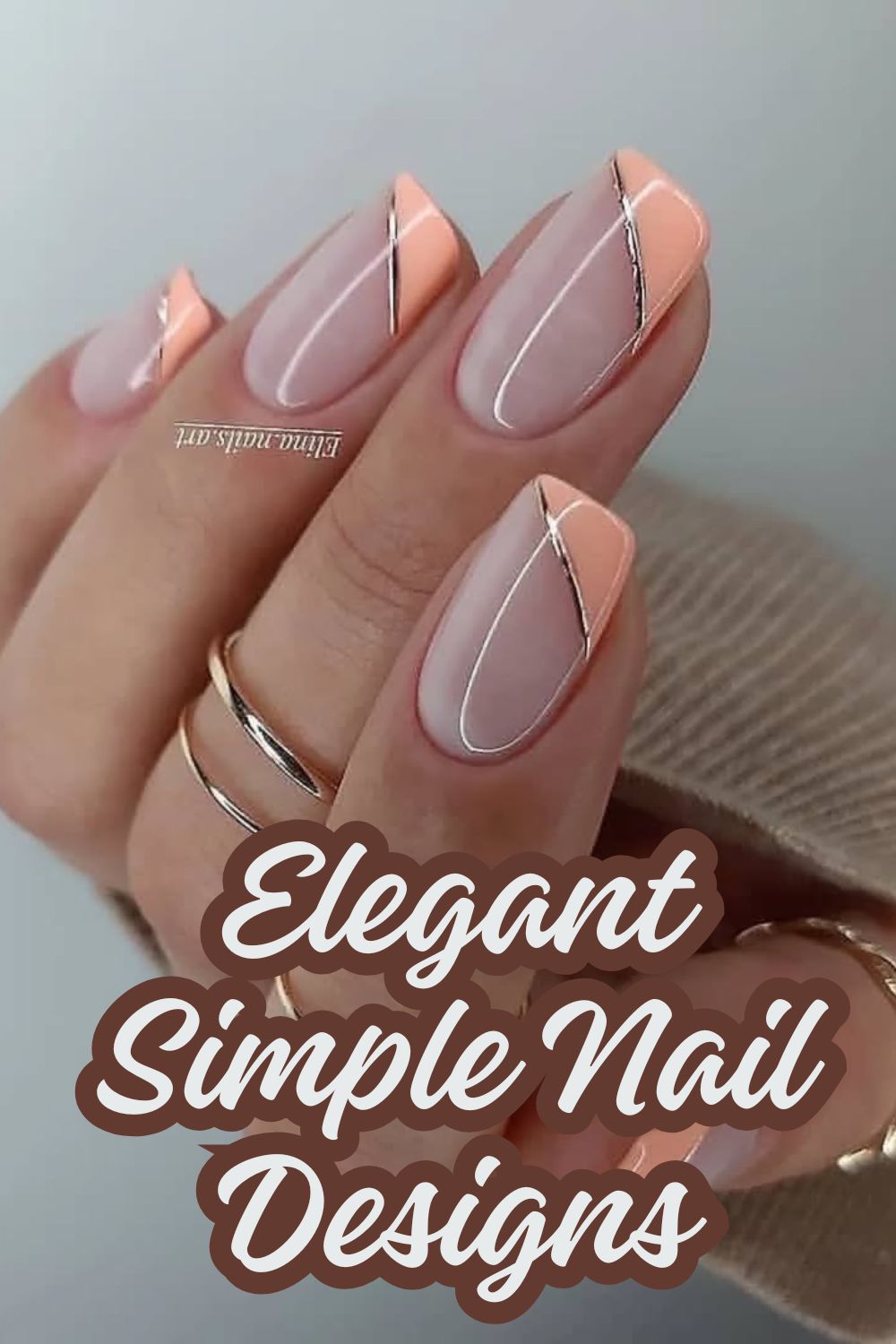 Soft Peach Edges