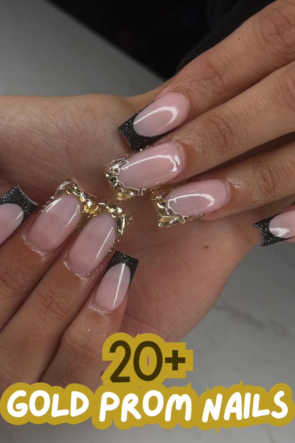 Black French Contrast