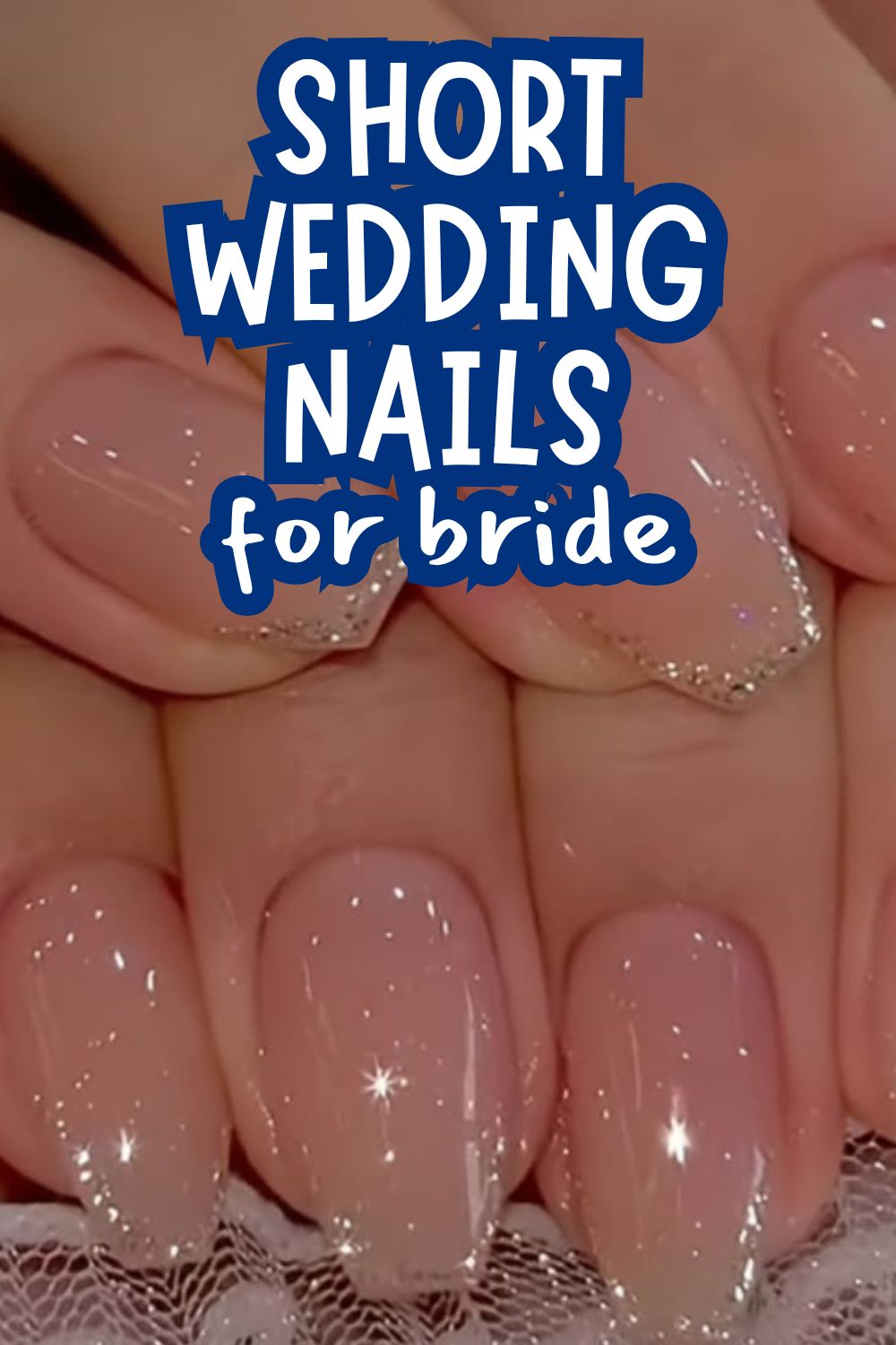 Sparkle Nude Tips