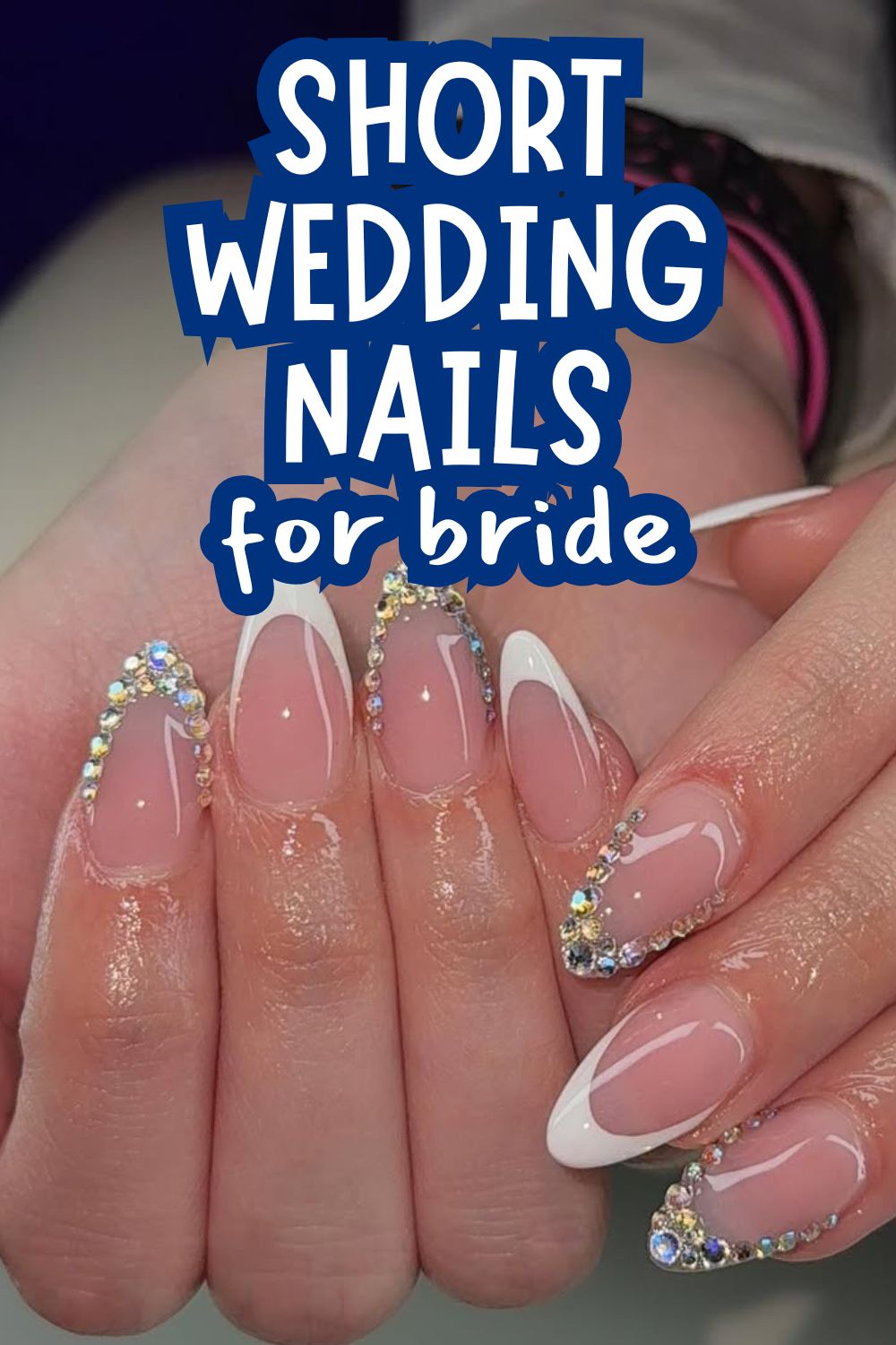 French Crystal Tips