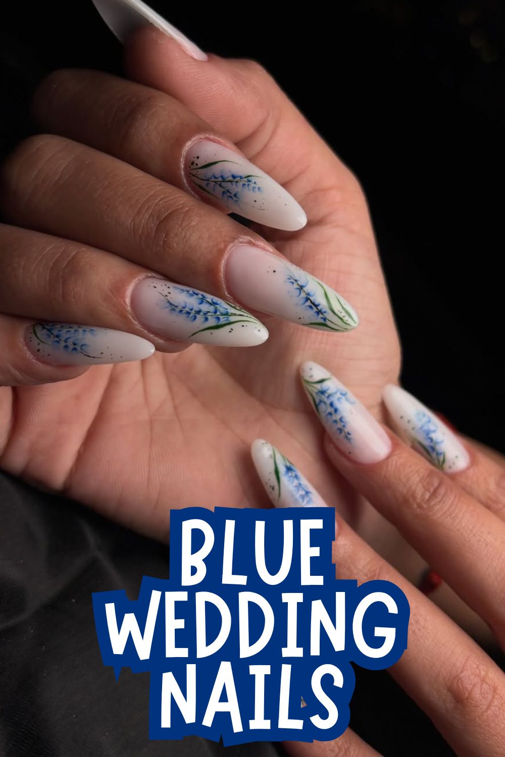 Delicate Blue Florals