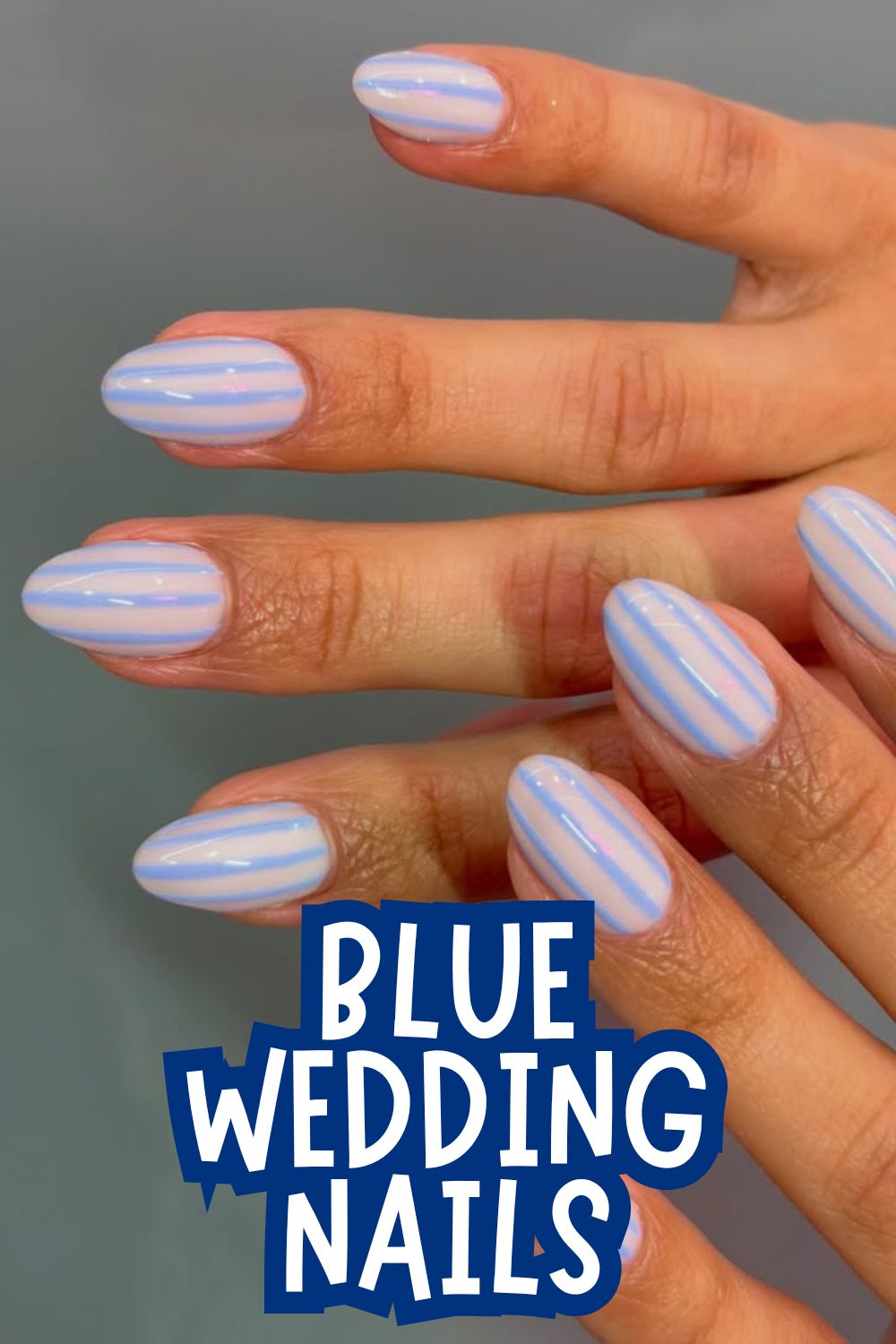 Soft Blue Stripes