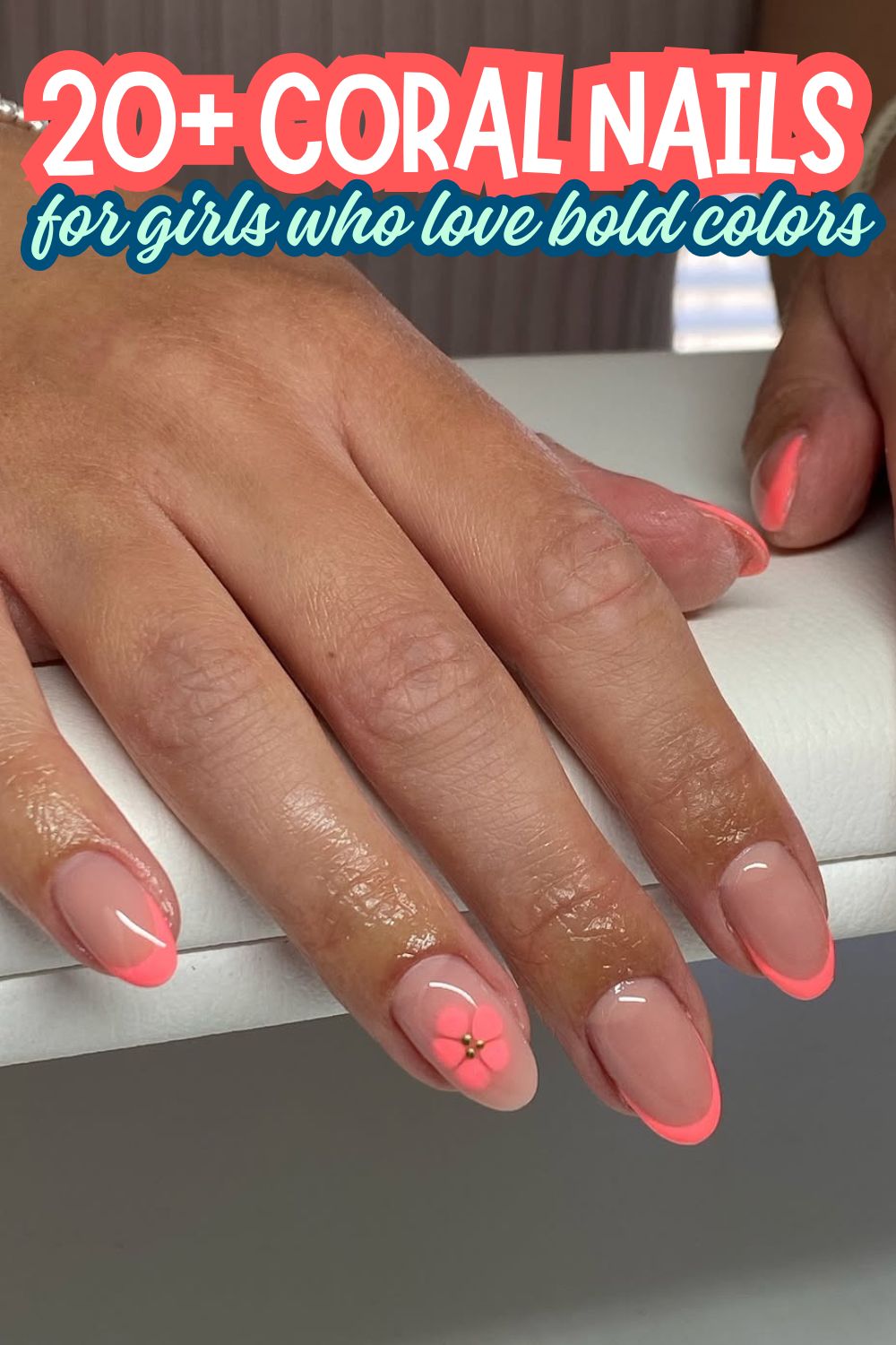 Neon Flower Edges