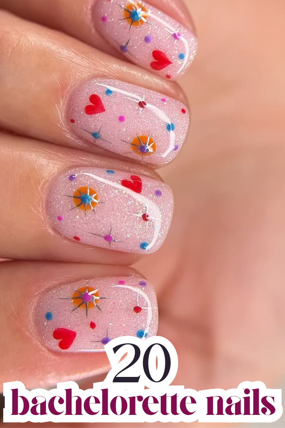 Confetti Heart Sparkle