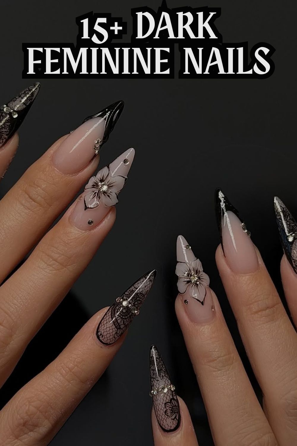 Noir Blossom Grace