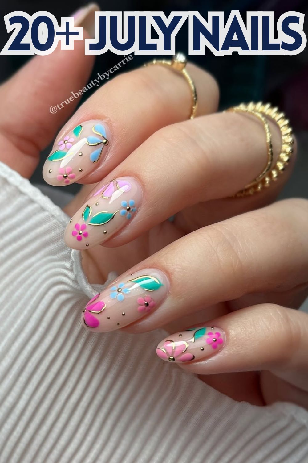 Pastel Garden Bloom