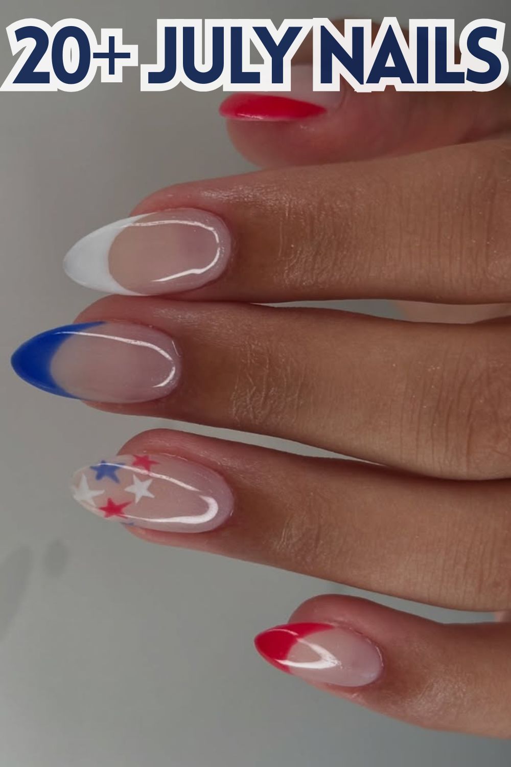 Patriotic French Twist