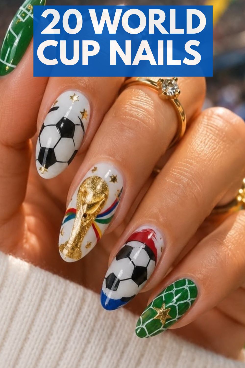 Trophy Celebration Nails