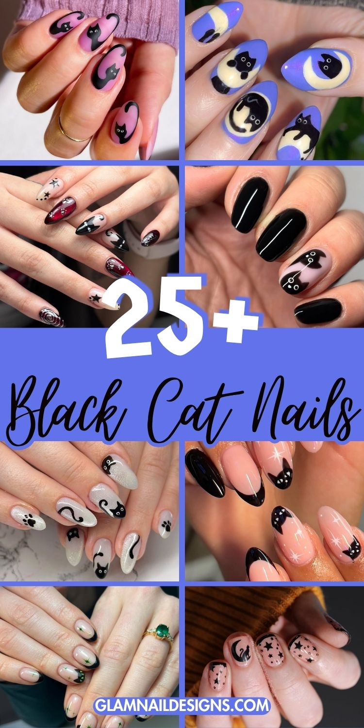 Black Cat Nails_Pinterest Pin